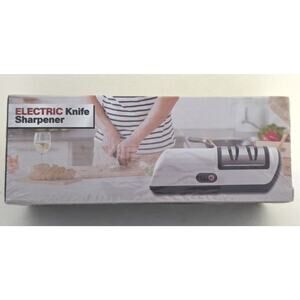 Electric Knife Sharpener-Different Types of Knifes-Replaceable Wheel-New